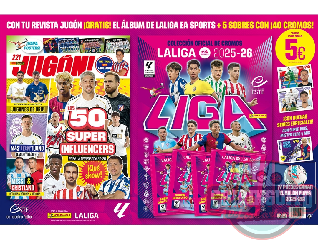 Starter Pack Album + 5 sobres La Liga 2025-2026 Panini · Panini España