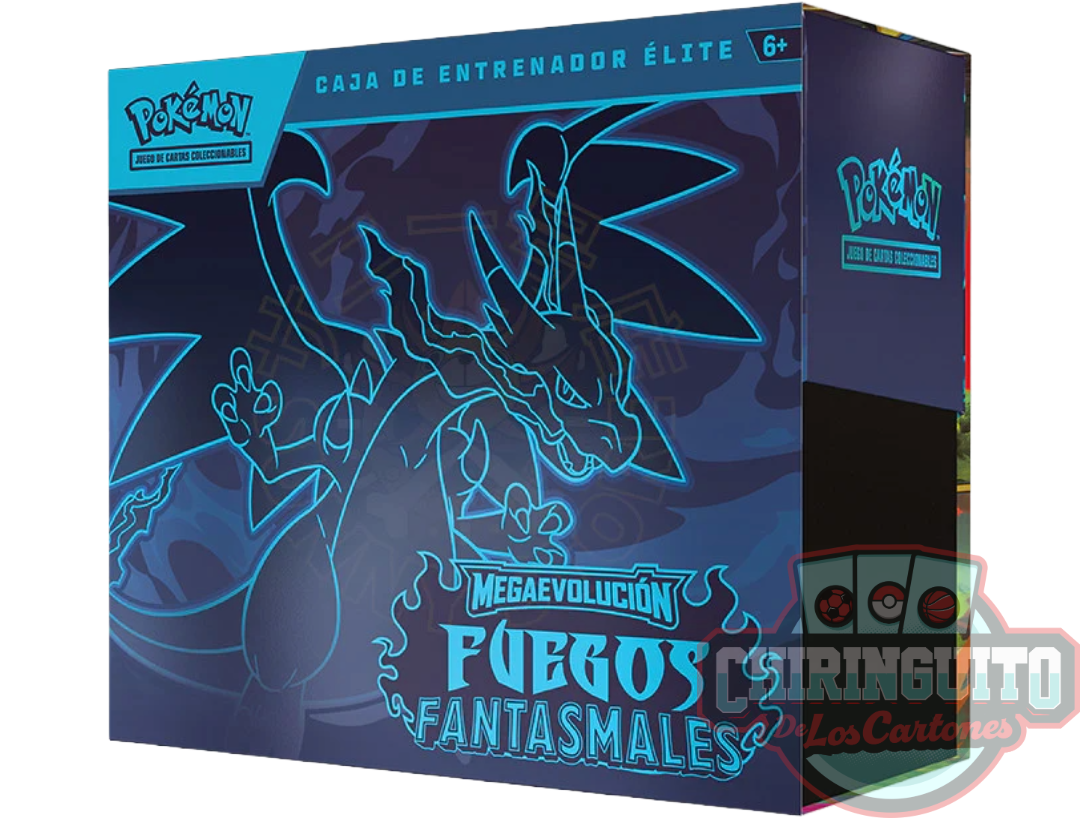 Pokémon ETB Fuegos Fantasmales – Español