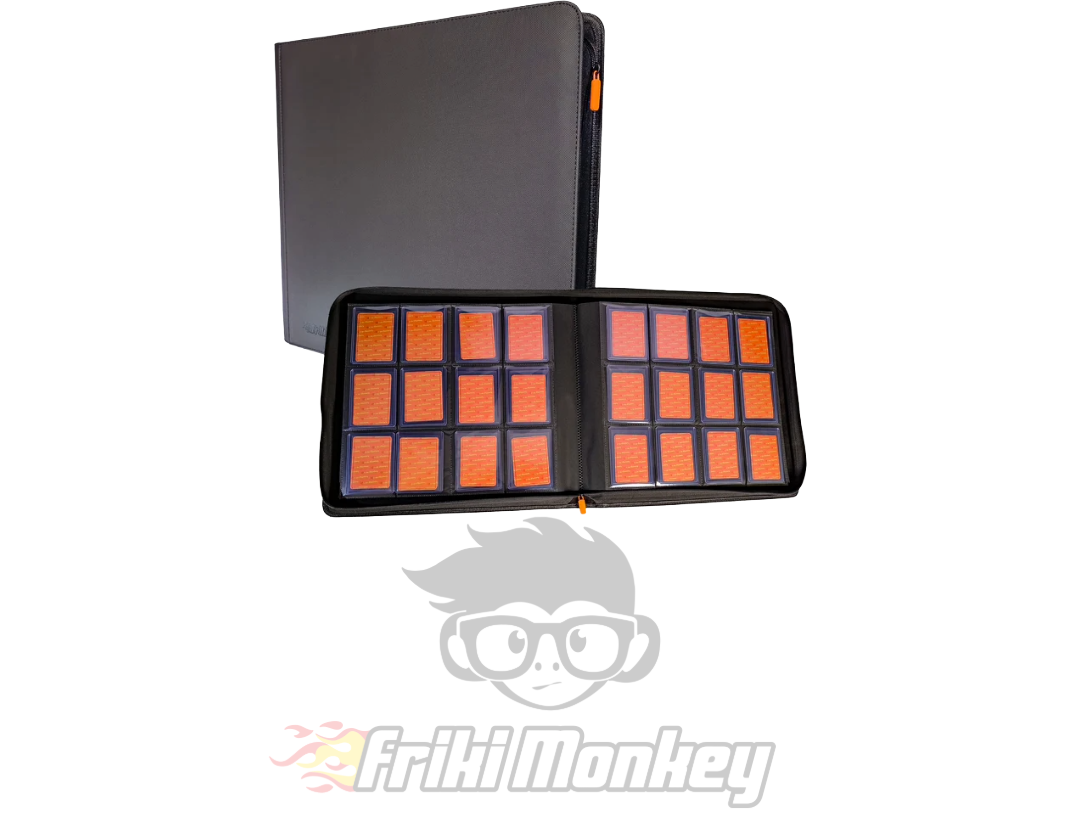 Álbum de Cartas TCG Friki Monkey 4×3 con Cremallera
