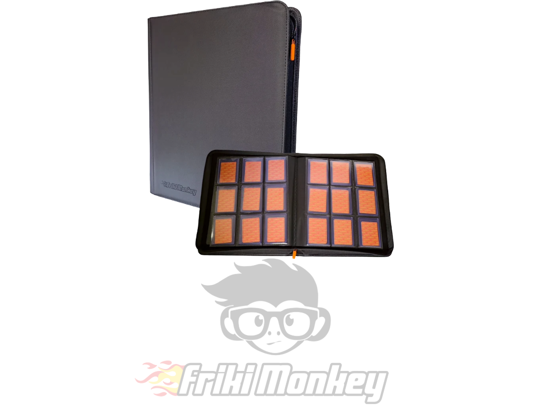 Álbum de Cartas TCG Friki Monkey 3×3 con Cremallera