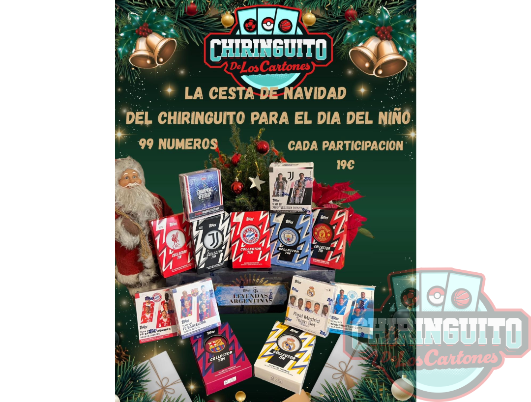 Cesta Navideña – El Chiringuito de los Cartones