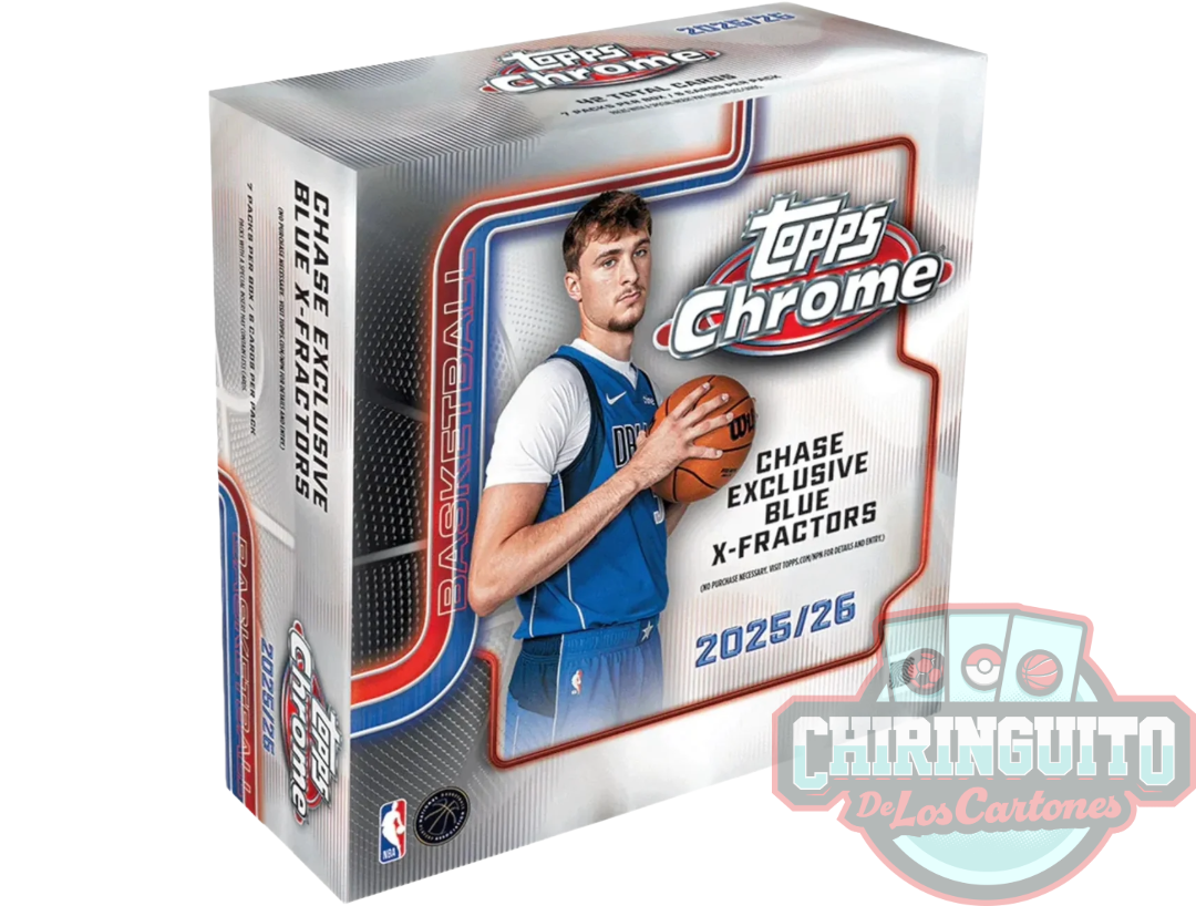 2025-26 Topps Chrome® Basketball – Mega Box