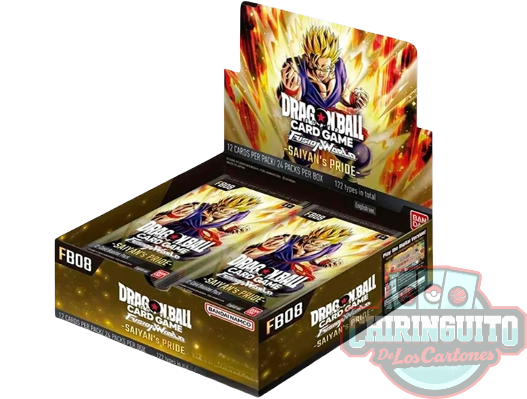 Dragon Ball Super Fusion World FB08 – Saiyan’s Pride Booster Box