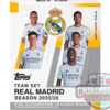 2025-26 Topps Real Madrid – Team Set
