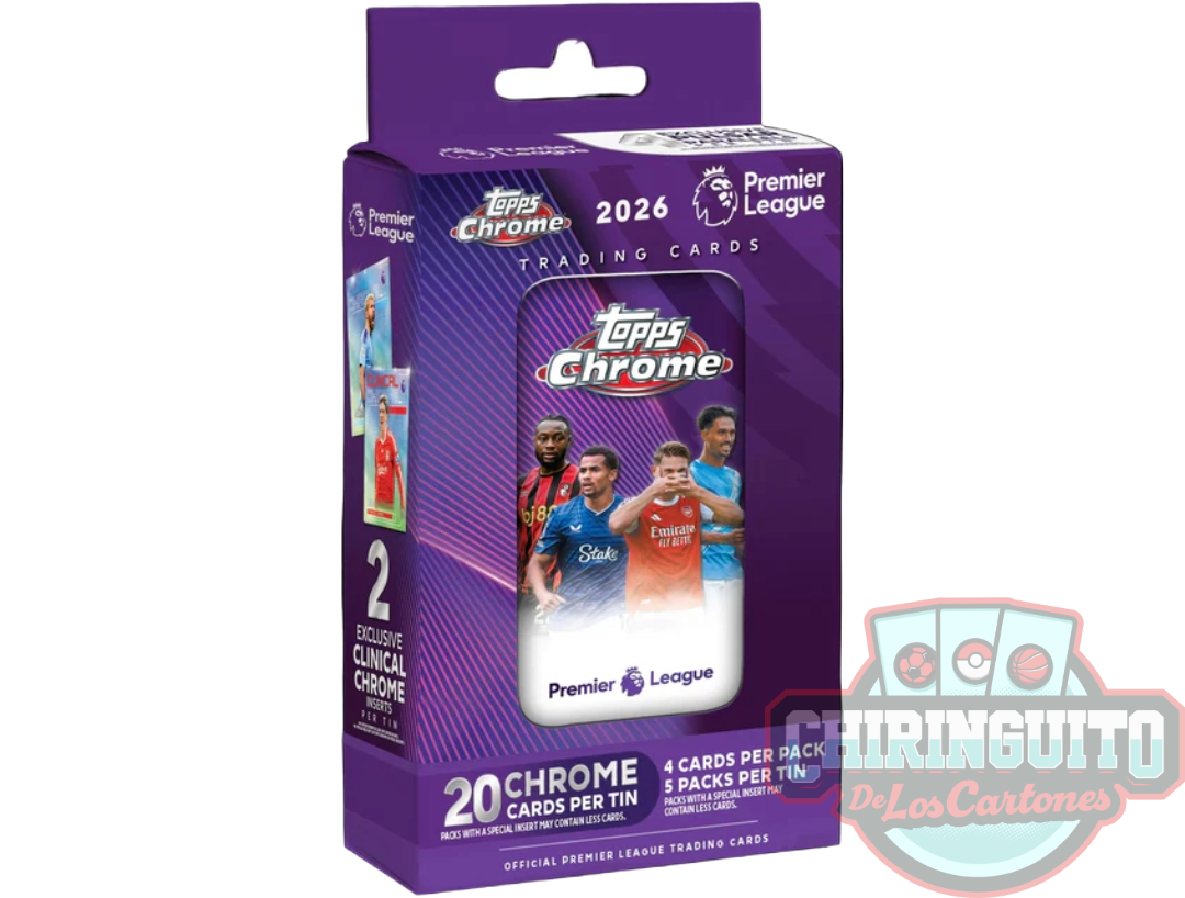 Topps Chrome Premier League 2025/26 – Tin