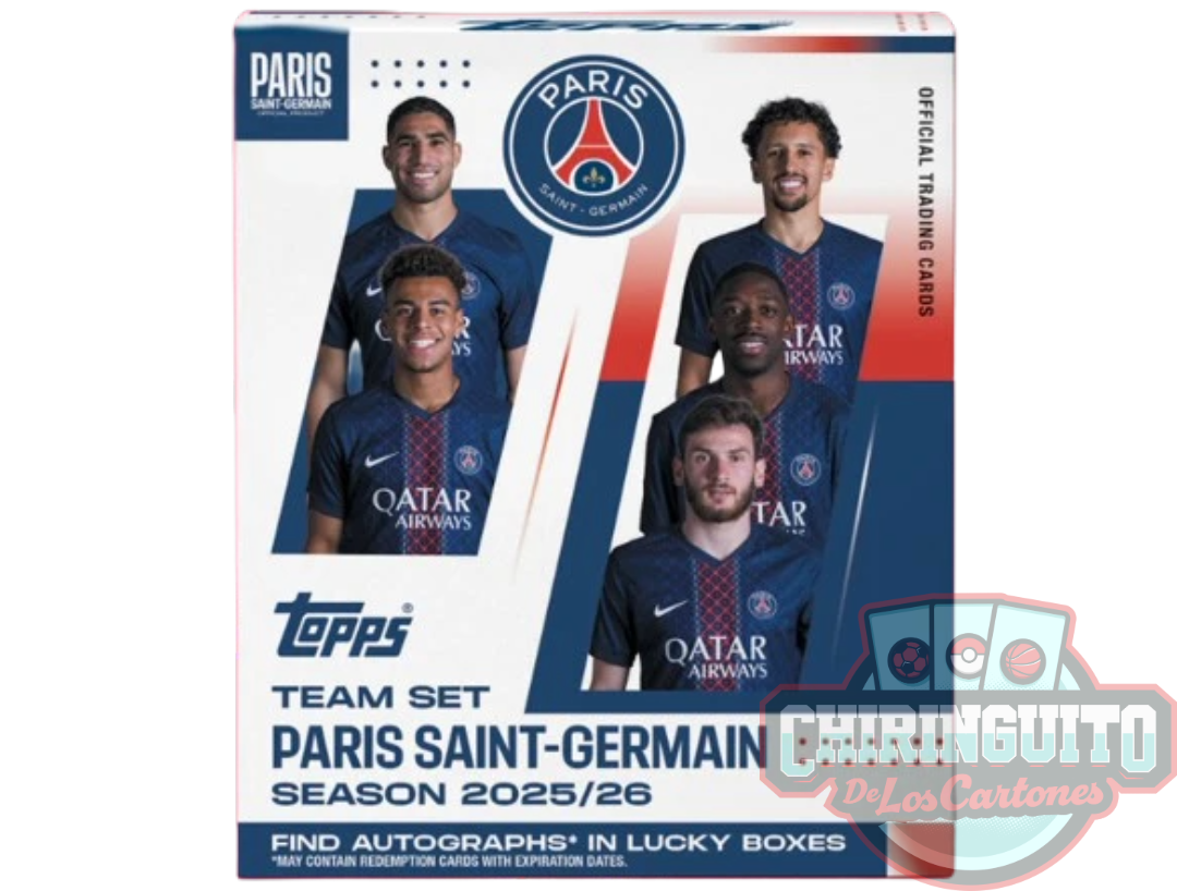 Topps Paris Saint-Germain PSG Team Set 2025/26