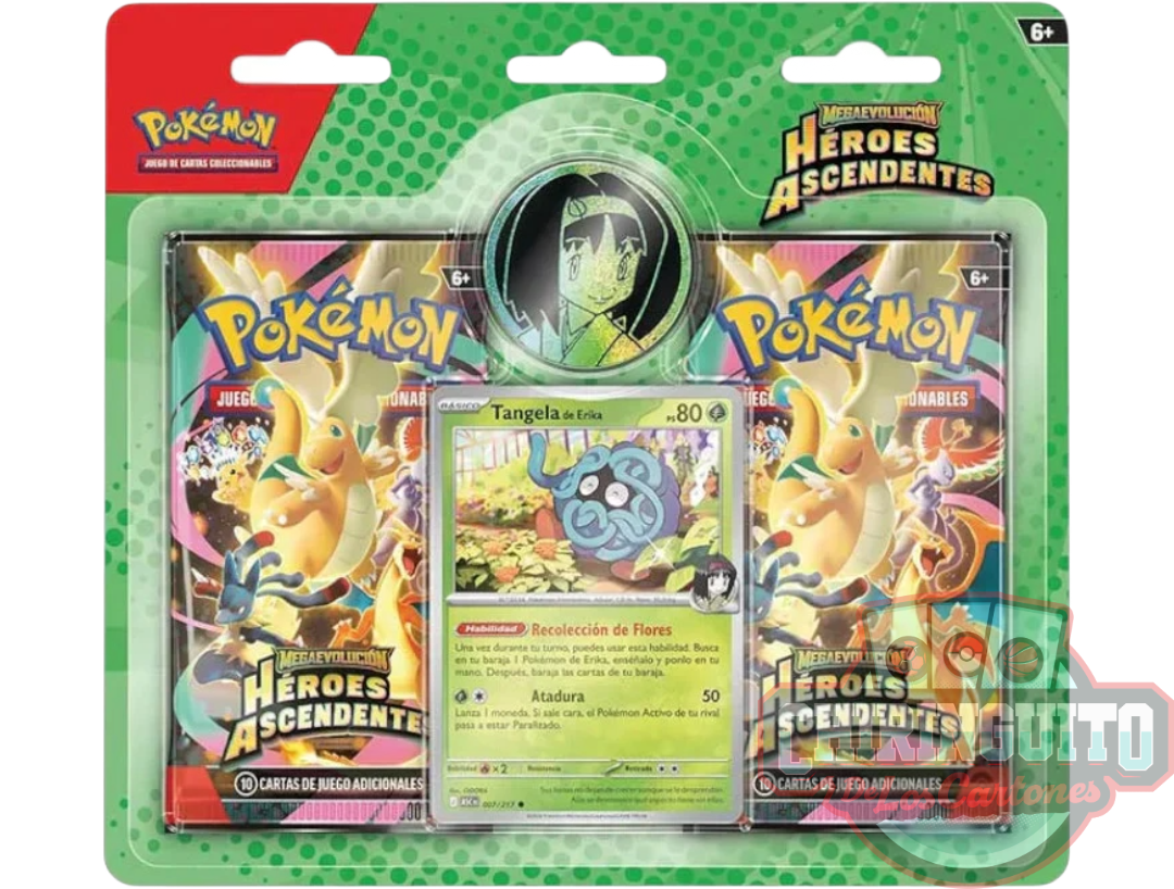 Blister Heroes Ascendentes Collection Trainer – Español