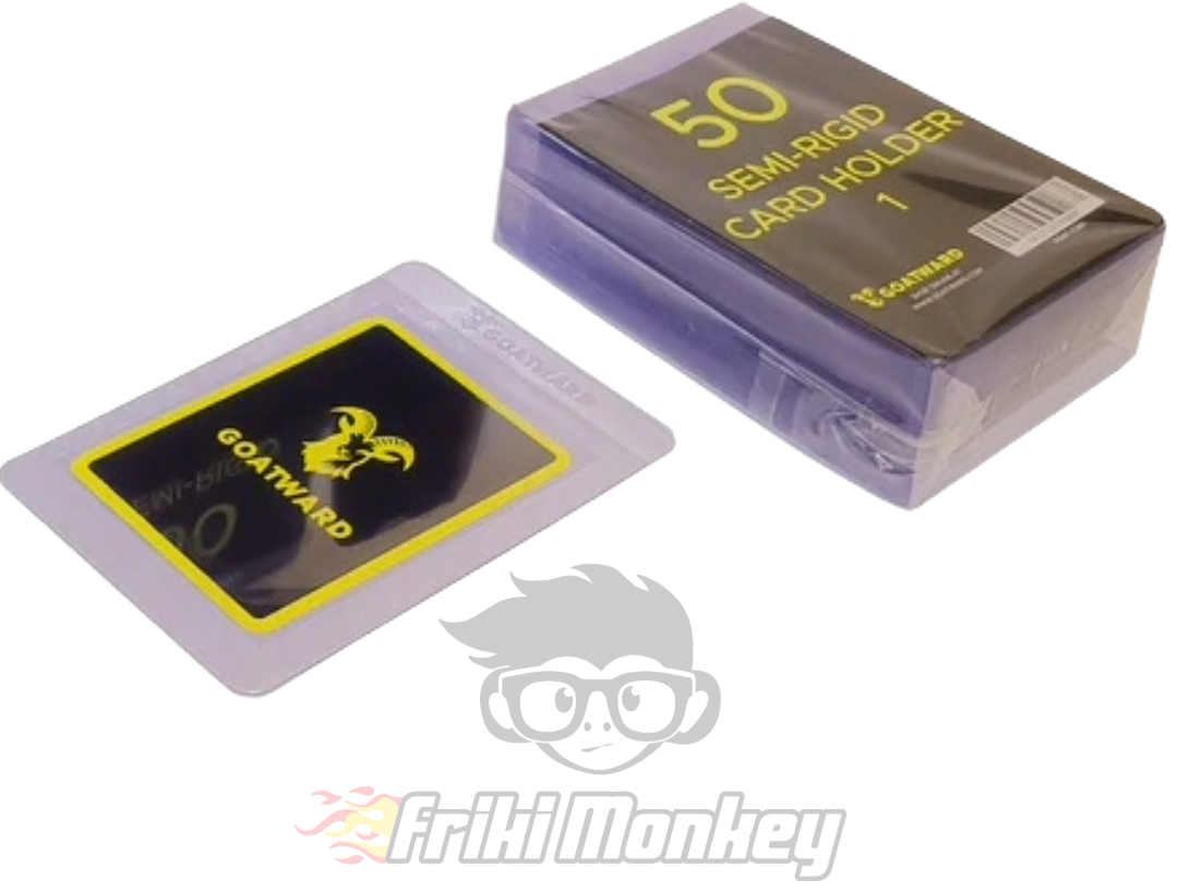 Fundas Semirrígidas – Card Saver – 50 Unidades – GOATWARD