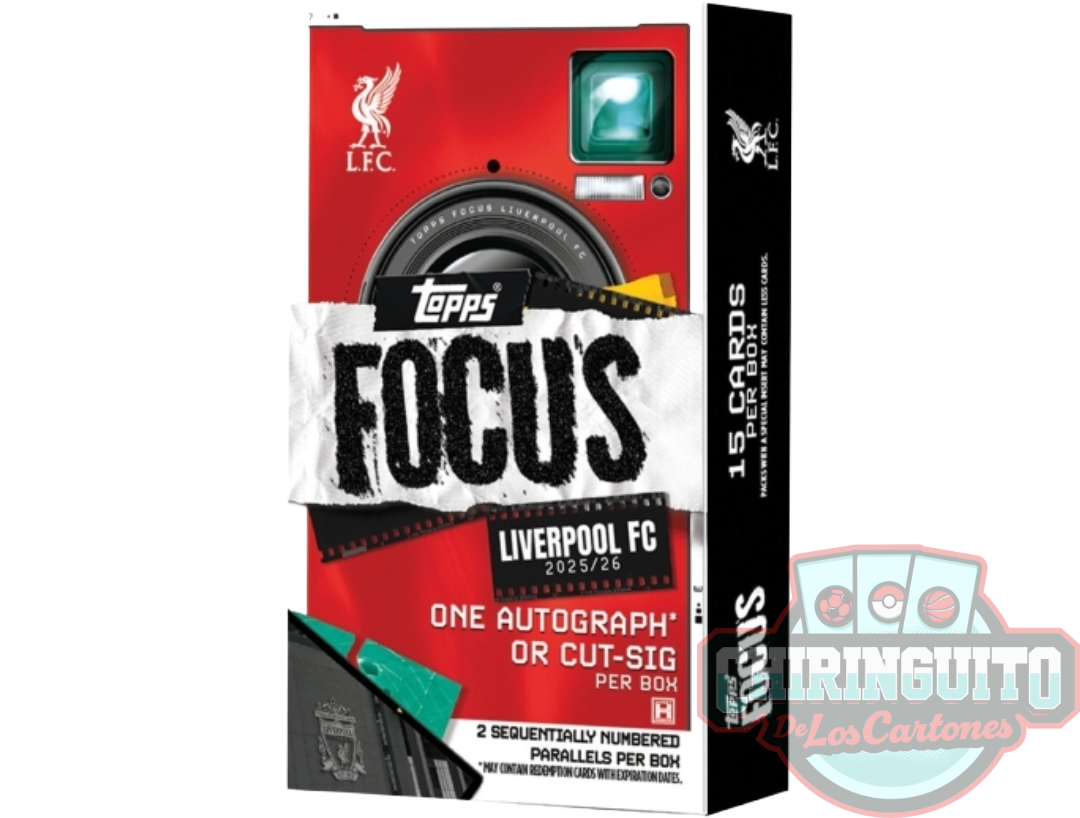 2025-26 Topps Liverpool Focus – Hobby Box