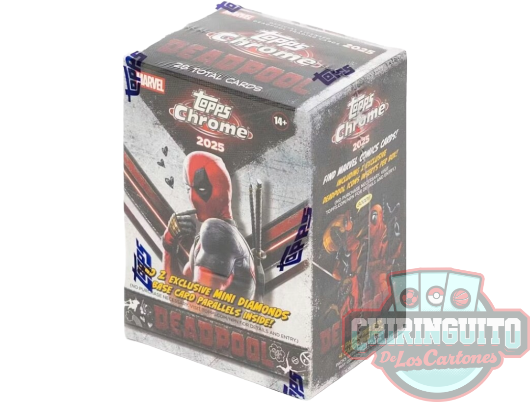 2025 Topps Chrome Marvel Deadpool – Value Box