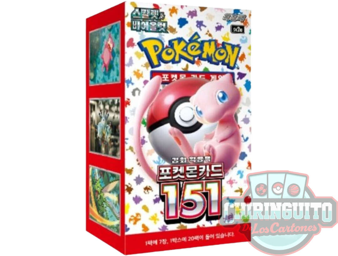 Pokémon 151 Caja 20 Sobres – KR