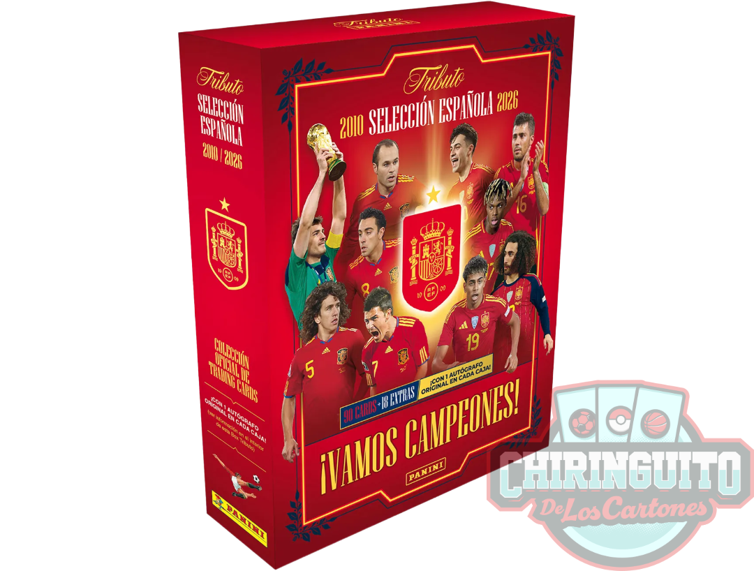 2026 Panini Tributo Selección Española ¡Vamos Campeones!