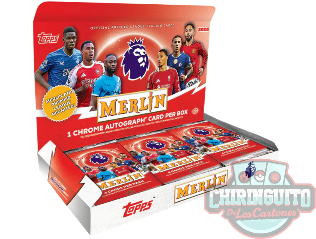 2025-26 Topps Premier League Merlin – Hobby Box