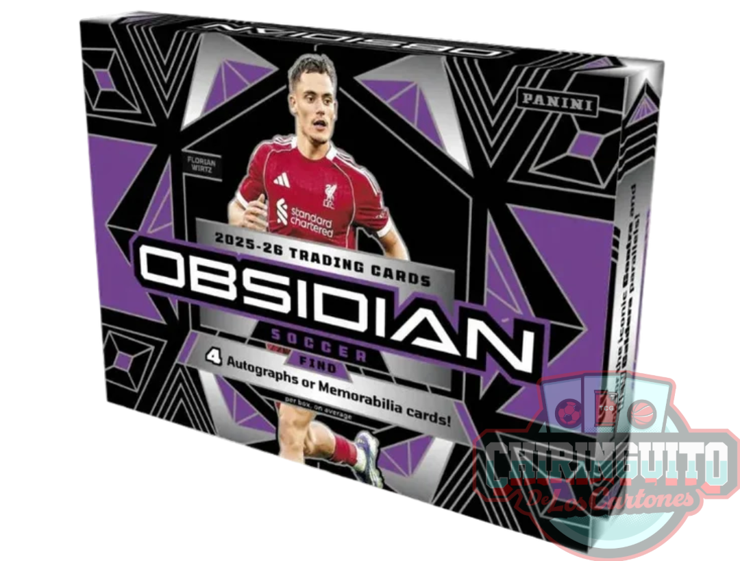 2025-26 Panini Obsidian Soccer – Hobby Box