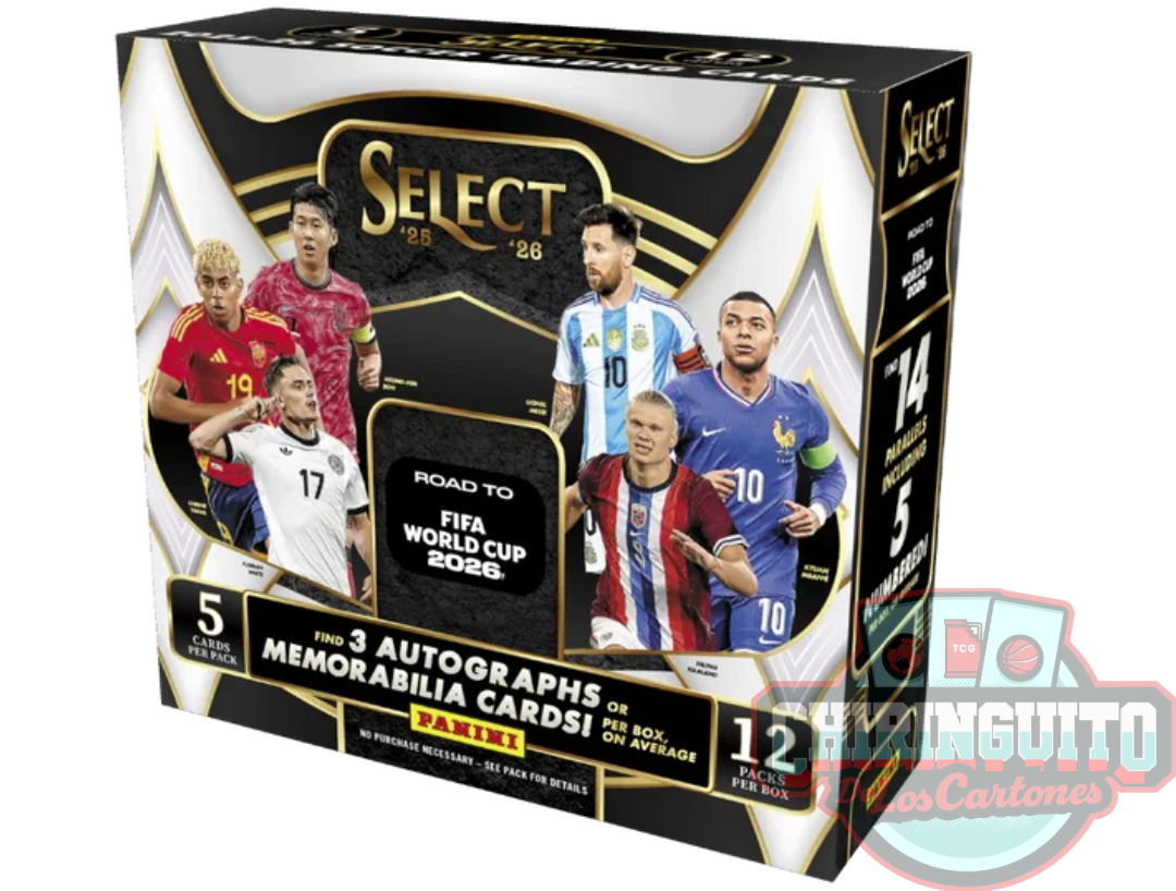 2025-26 Panini Select Road to World Cup Soccer – Hobby Box