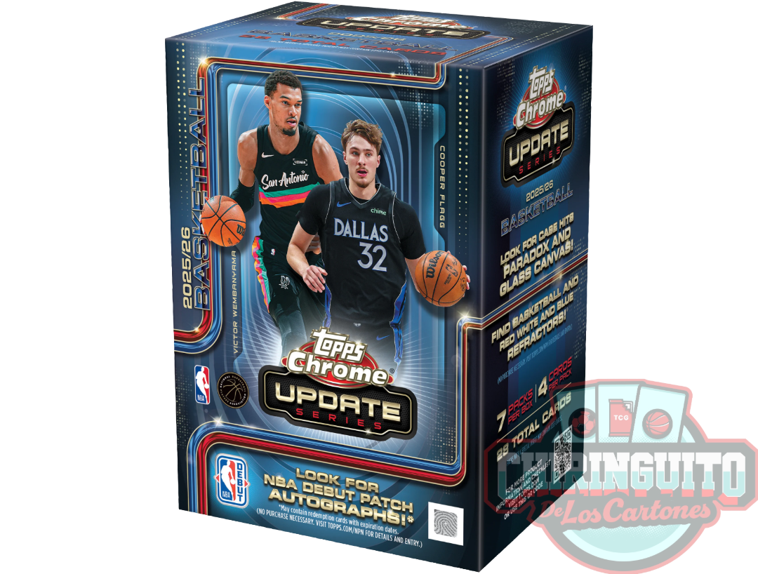 2025-26 Topps NBA Chrome Update – Value Box