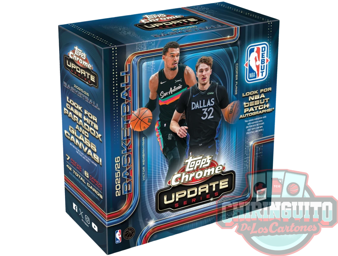 2025-26 Topps NBA Chrome Updates – Mega Box