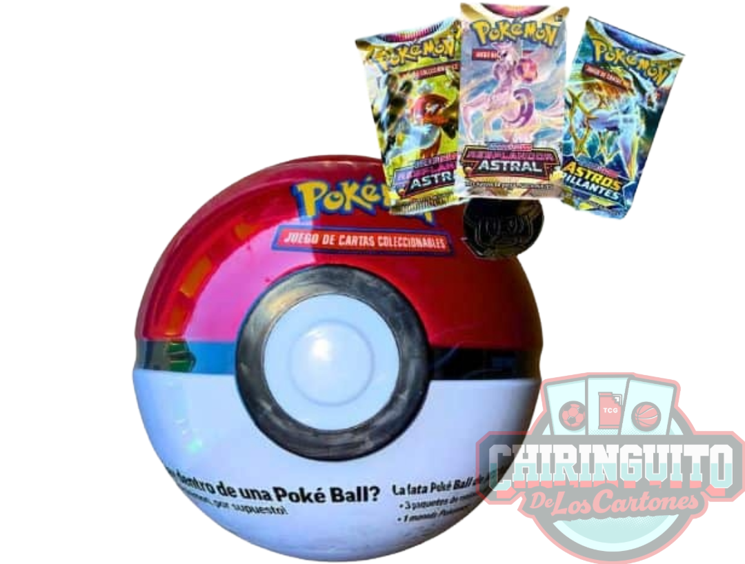 2021 Pokeball Lata – Español – Modelo Aleatorio