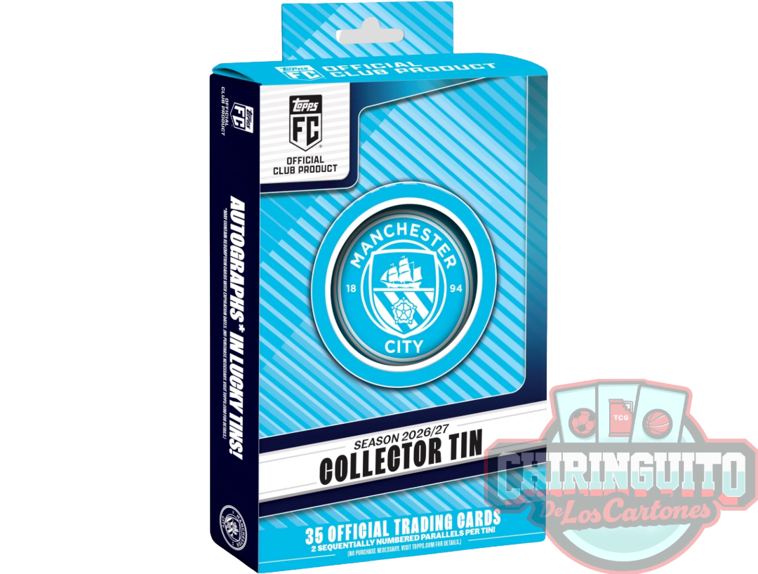 2026-27 Topps Manchester City – Collector Tin