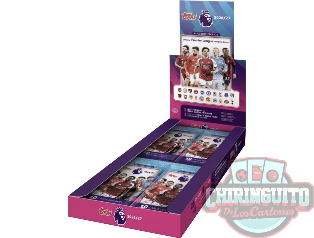 2026-27 Topps Premier League Flagship – Hobby Box